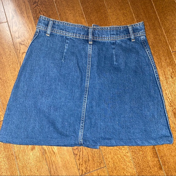 Denim button down skirt - Picture 4 of 6